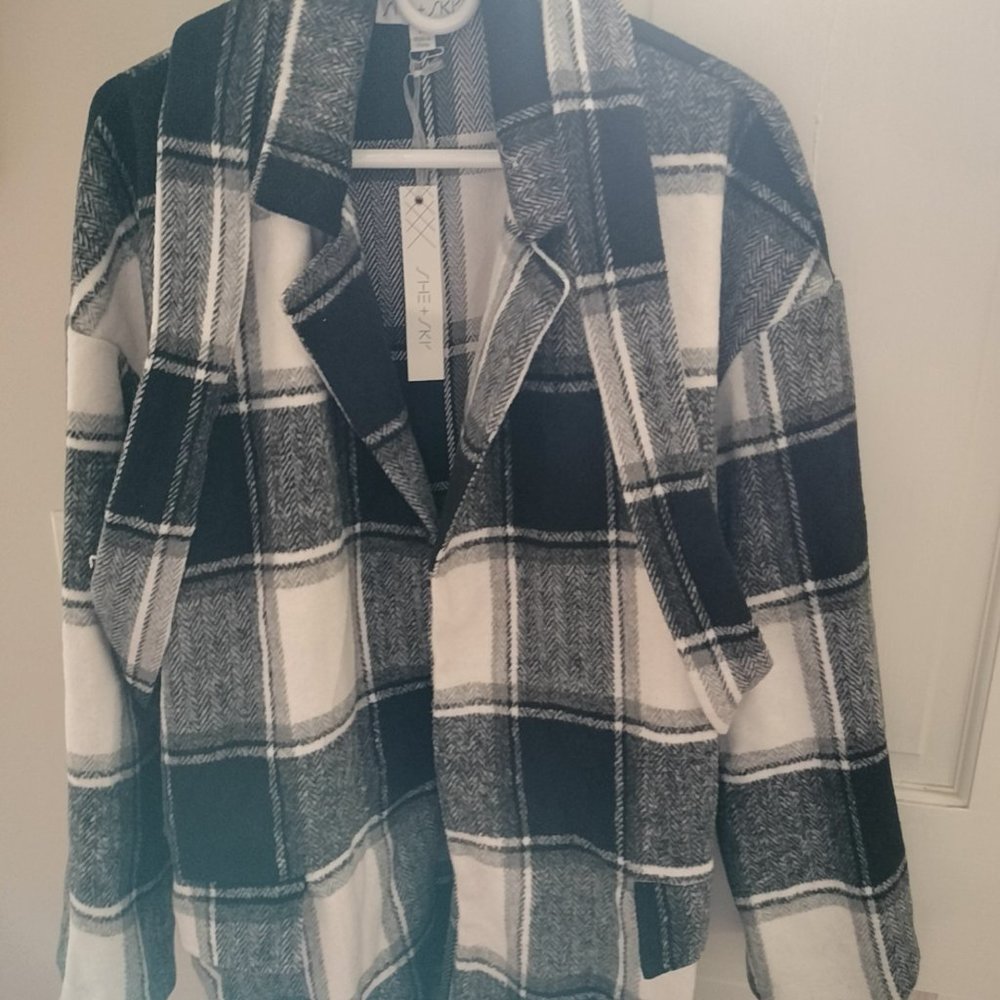 Plaid jacket